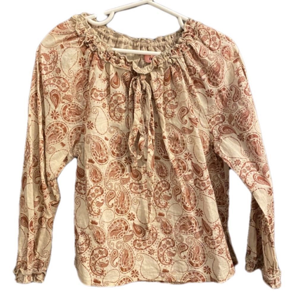 Child Play Girls Paisley Top SZ 5‎